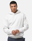 Sierra Drift Hoodie in White Marl