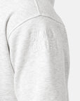 Sierra Drift Hoodie in White Marl