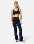 Soft-Motion Flare Legging in Twilight Navy