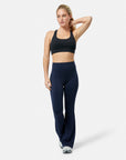 Soft-Motion Flare Legging in Twilight Navy