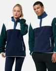 Half Snap Polar Fleece in Twilight Navy