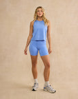 Boxy Tank in Periwinkle Blue