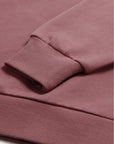 Daily Collared Sweatshirt in Terra Rose
