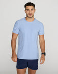 Daily Tee in Cool Blue