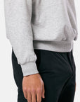 Clubhouse Funnel Neck Zip in Grey Marl