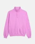 Snap Collar Sierra Sweatshirt in Fuchsia Pink