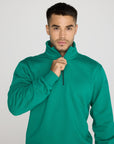 Clubhouse Half Zip in Sprint Green