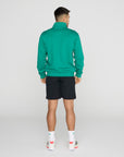 Clubhouse Half Zip in Sprint Green