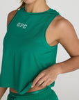 GPC Speed Boxy Tank in Sprint Green