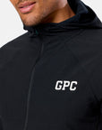 GPC Train Hooded Midlayer in Black