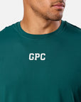 GPC Train Tee in Amazon Green