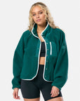 Horizon Layer Up Jacket in Jungle Green