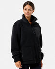 Industry Fleece Jacket in Black