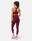 Relentless 7/8 Legging in Cherry Crush