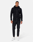 Relentless Full Zip Hoodie in Black