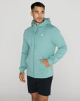 Relentless Zip Hoodie in Fresh Green