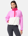 Snap Polar Fleece in Fuchsia Pink