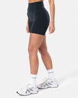 Soft Motion 5" Bike Shorts in Black