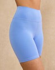 Soft-Motion 5" Bike Short in Periwinkle Blue