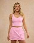 Soft-Motion Tank in Pink Blossom