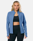 Relentless Full Zip in Oasis Blue