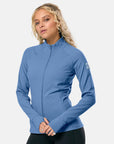 Relentless Full Zip in Oasis Blue