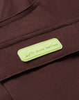 Utility Skort in Mocha Bean