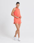 Boxy Crop Vest in Watermelon - Tanks - Gym+Coffee IE