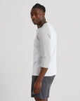 Henley Tee in Grey Marl - T-Shirts - Gym+Coffee IE