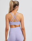 Swift Sports Bra in Lilac - Bras - Gym+Coffee IE