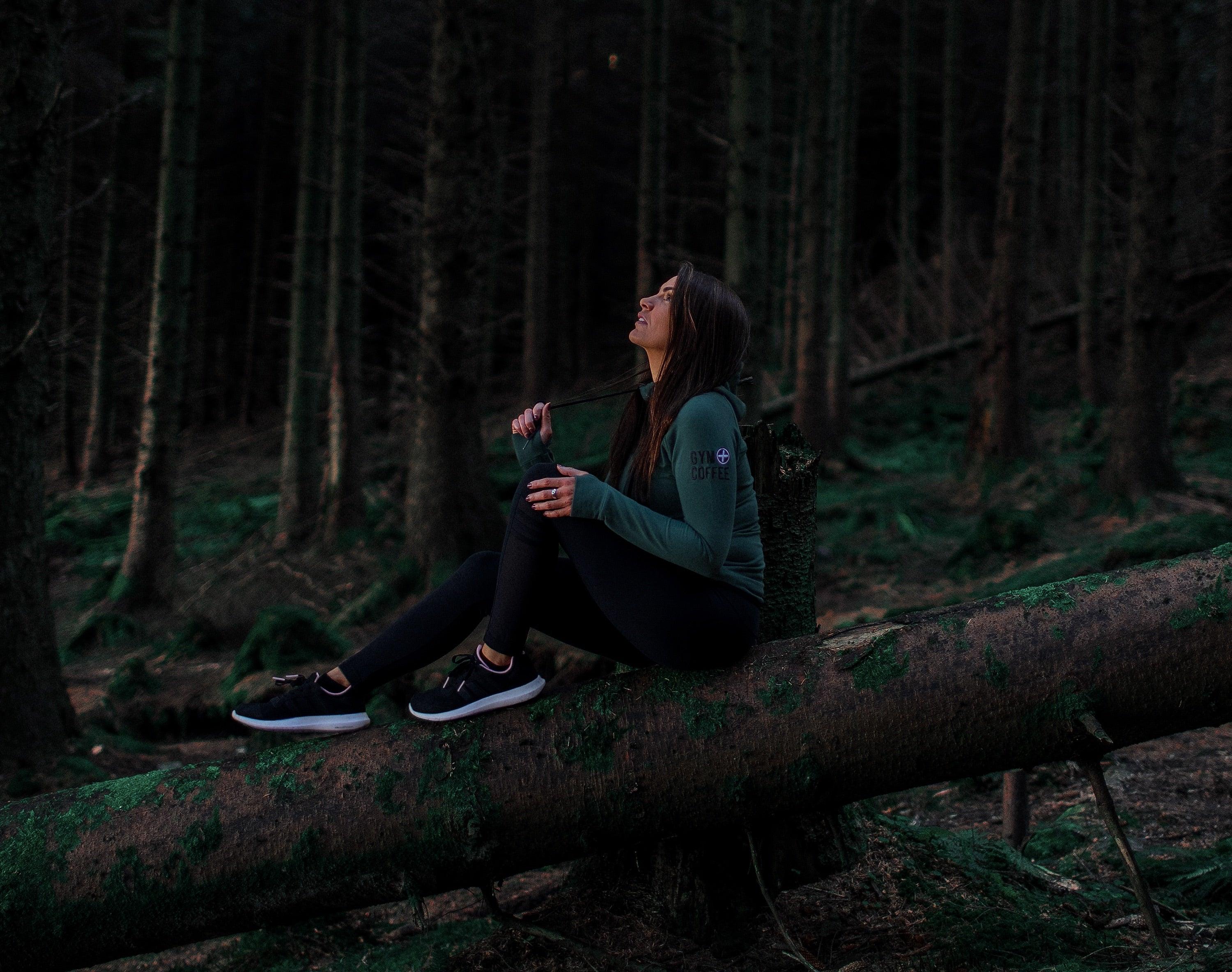 Launching our new Forest Green hoodie | Gym+Coffee USA