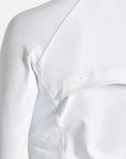 Adaptive Zip in Ultra White - Midlayer - Gym+Coffee IE