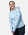 Chill Zip Hoodie in Baby Blue - Hoodies - Gym+Coffee IE