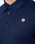 Coffee Polo Tee in Obsidian - T-Shirts - Gym+Coffee IE