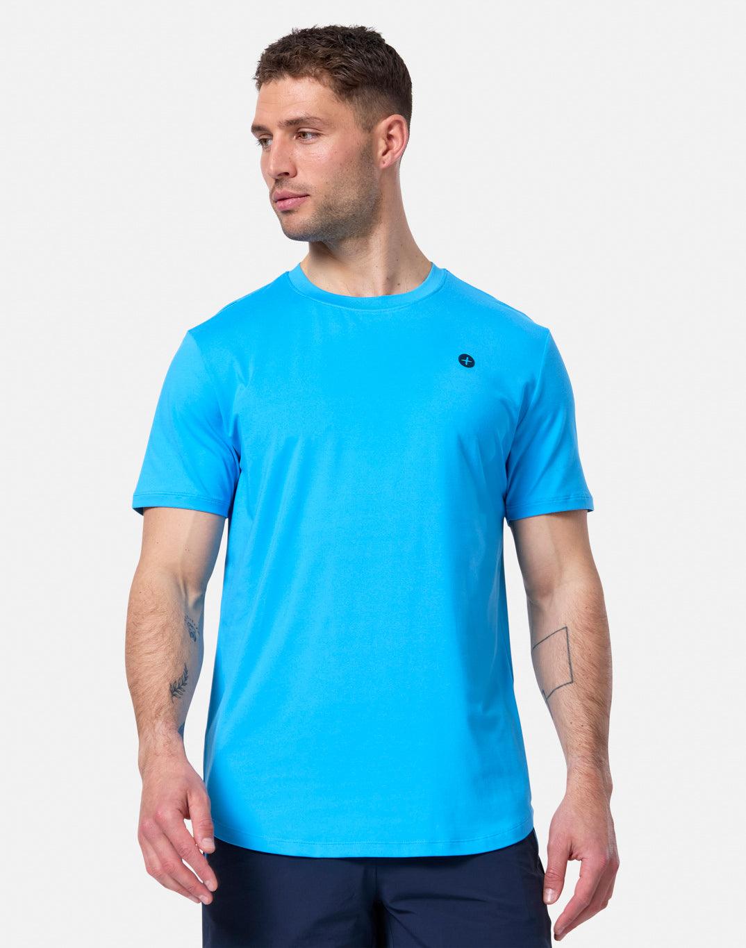 Coffee Tee in Cobalt - T-Shirts - Gym+Coffee IE