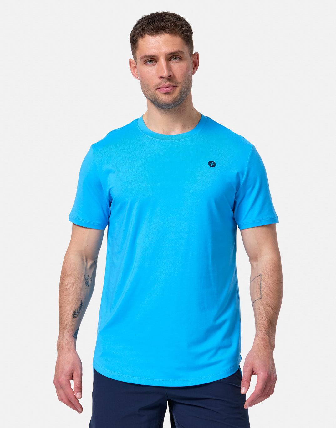 Coffee Tee in Cobalt - T-Shirts - Gym+Coffee IE