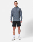 Midlayer in Smoke Melange - Midlayer - Gym+Coffee IE