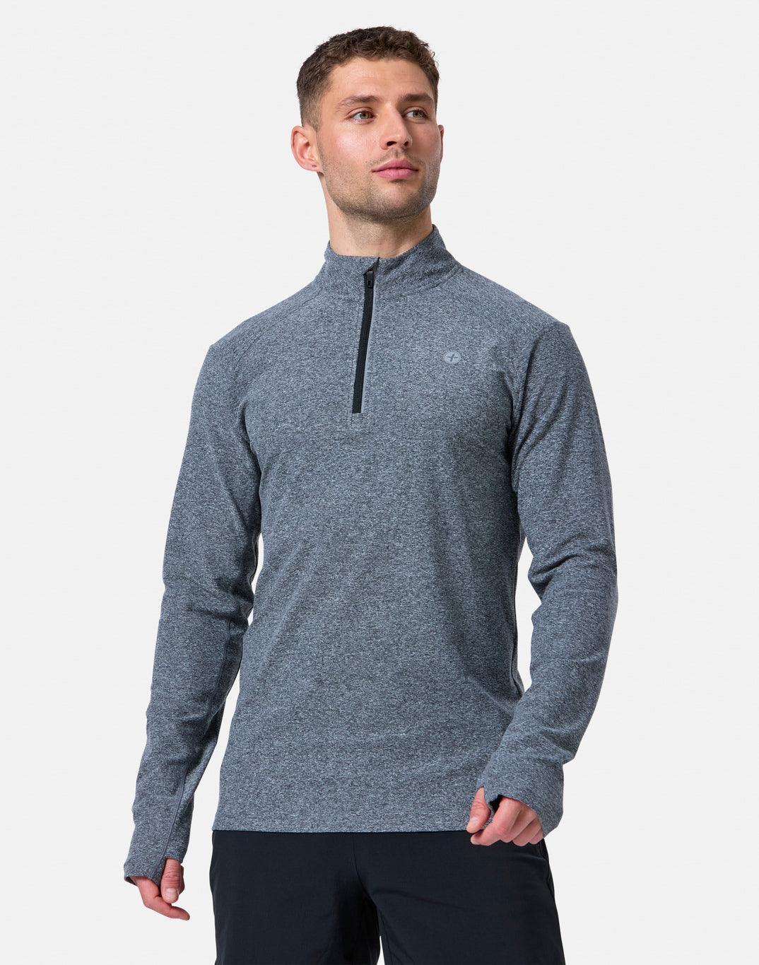 Midlayer in Smoke Melange - Midlayer - Gym+Coffee IE