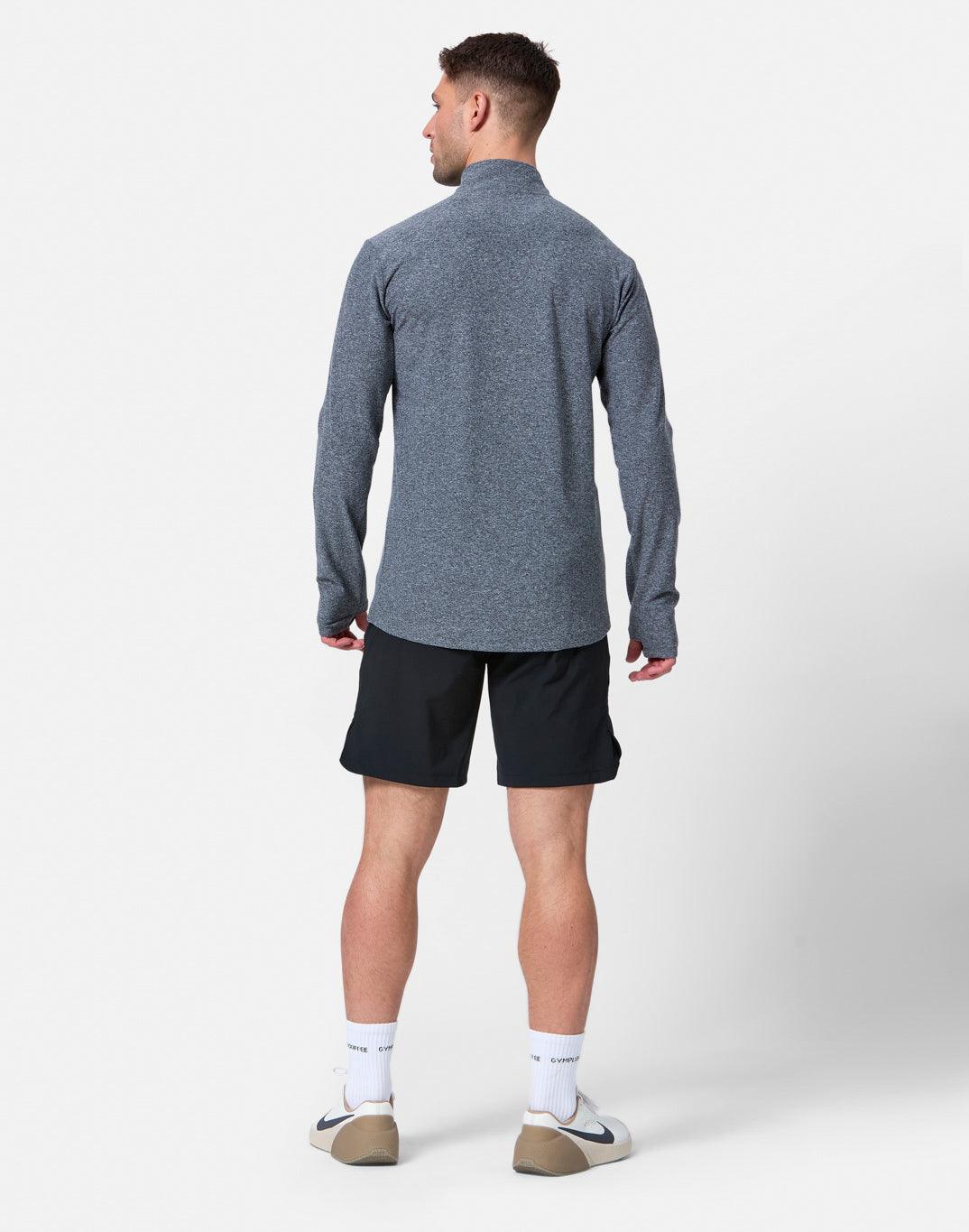 Midlayer in Smoke Melange - Midlayer - Gym+Coffee IE