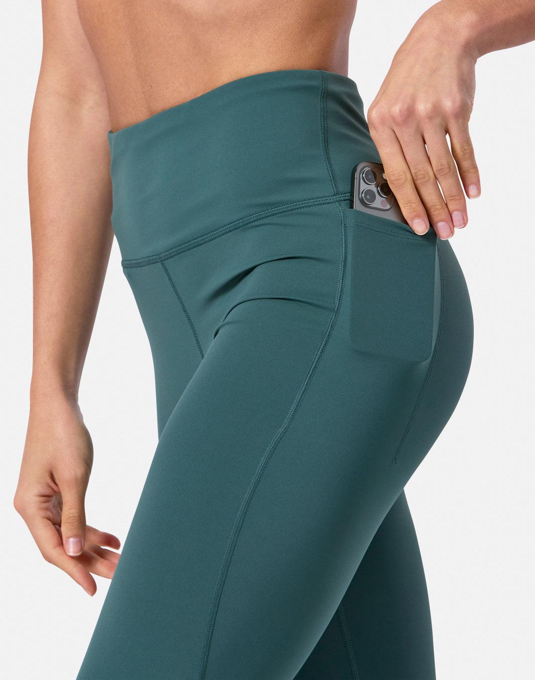 Relentless Steady 7/8 Legging in Sage - Leggings - Gym+Coffee IE