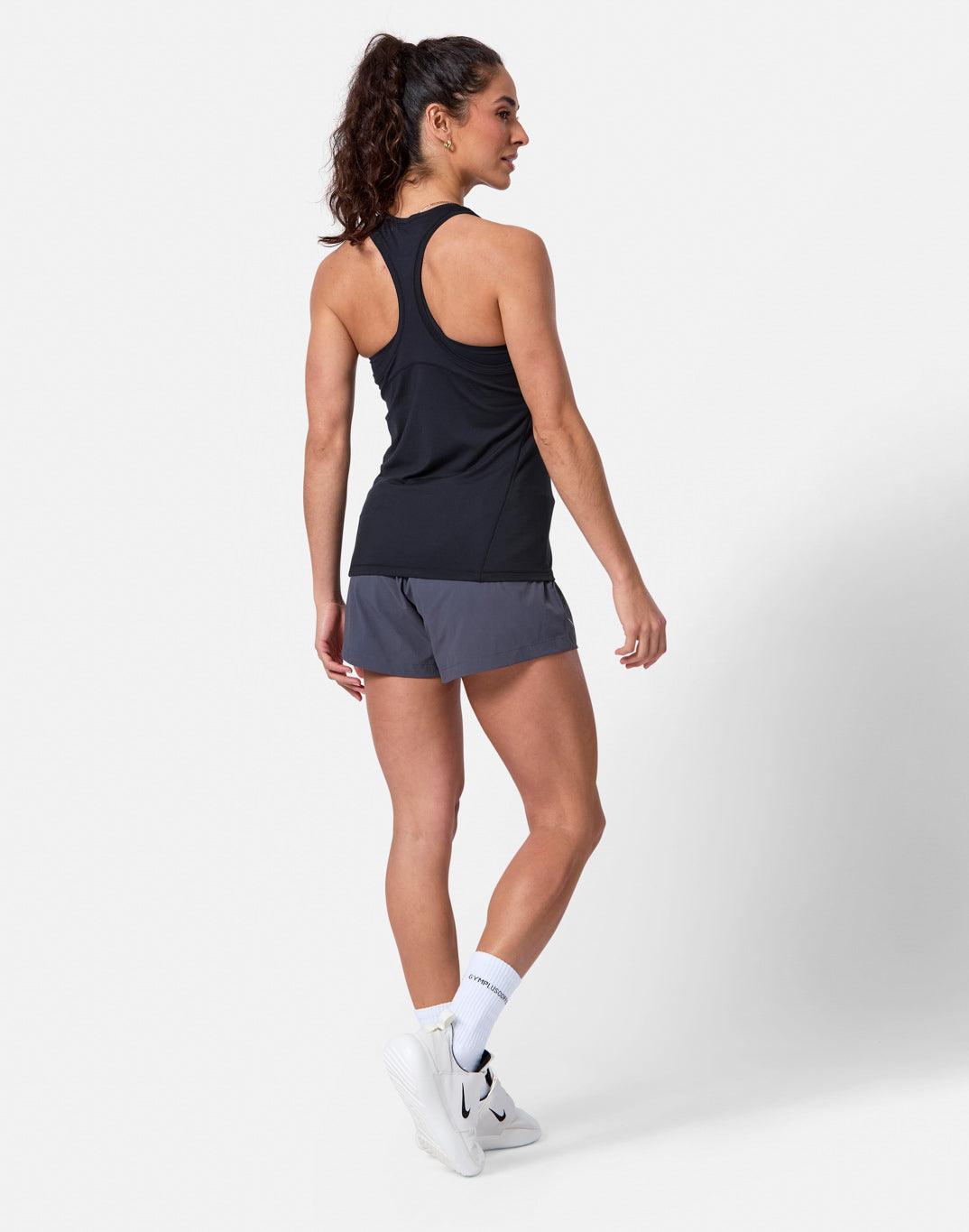 Relentless Racer Back Vest in Black - Tanks - Gym+Coffee IE