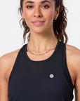 Relentless Racer Back Vest in Black - Tanks - Gym+Coffee IE