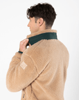 Industry Fleece Jacket in Sandstone - Fleeces - Gym+Coffee IE