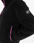 Industry Fleece High Collar Jacket in Black - Fleeces - Gym+Coffee IE