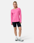 Relentless Long Sleeve in Sangria Sunset