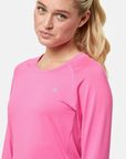 Relentless Long Sleeve in Sangria Sunset