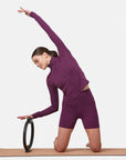 Aurora Midlayer in Sangria - Midlayer - Gym+Coffee IE