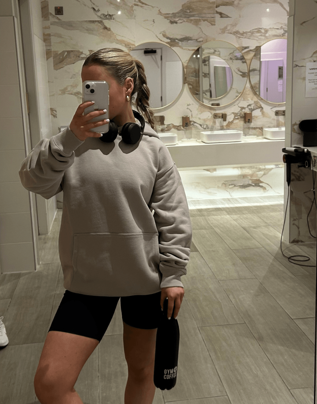 The Oversized Pullover Hoodie in Ashwood - Hoodies - Gym+Coffee IE