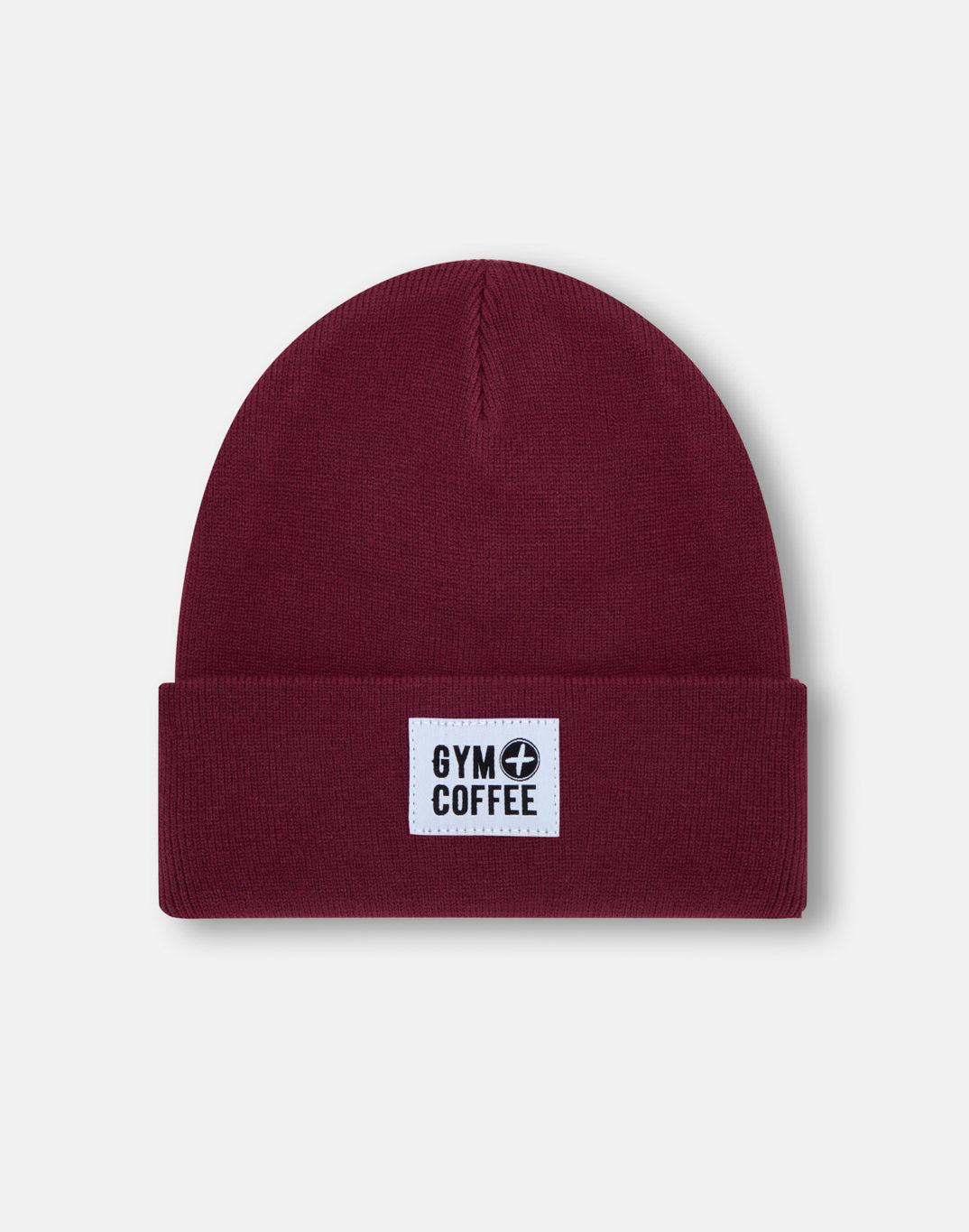 Knit Beanie in Maroon