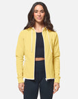 Chill Zip Hoodie in Lemon Sorbet